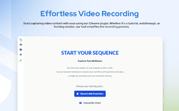 Sequence - Chrome Extension