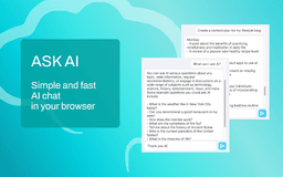 Ask AI - Chrome Extension