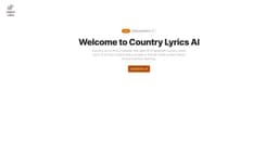 Country Lyrics AI