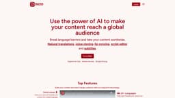 Duzo AI Video Translations