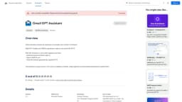 DaVinci 3 d'OpenAI - Chrome Extension
