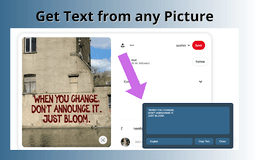 Picture to Text Converter - Chrome Extension
