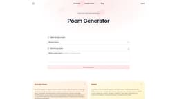 AI Poem Generator
