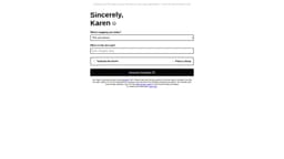 Sincerely Karen | Complaint Email Generator