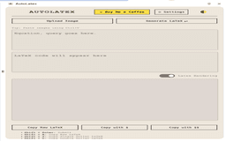 AutoLatex - Chrome Extension