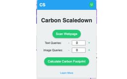 ScaleDown Carbon - Chrome Extension
