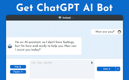 Chat GPT App - Chrome Extension