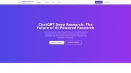 ChatGPT Deep Research