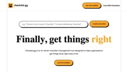 checklist.gg