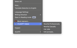 Chrome ChatGPT Helper - Chrome Extension