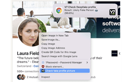 GAN Fake Image Detector - Chrome Extension