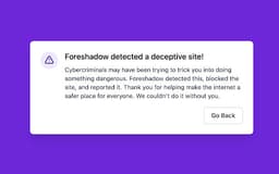 Foreshadow Anti-phishing - Chrome Extension