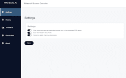 Malware.AI Browser Security - Chrome Extension