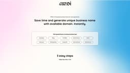 NameFinder | Free AI-Powered Domain Generator