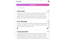 PromptGPT - Chrome Extension