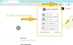 SAVE ChatGPT - Chrome Extension