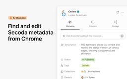 Secoda - Chrome Extension