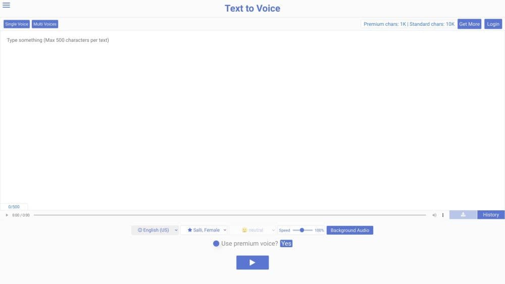 Online Text to Speech with Emotions