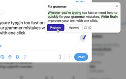 Write Brain - Chrome Extension