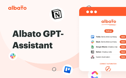 Albato GPT-Assistant - Chrome Extension