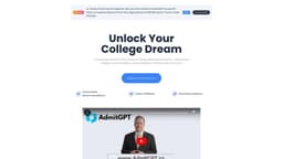 AdmitGPT - Your AI-Powered College Application Assistant