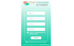 Chat Translator by DeskMoz - Chrome Extension