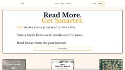 Lint - Read More. Get Smarter