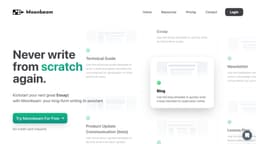 Moonbeam - AI Writing Assistant