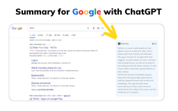 ChatGPT - Chrome Extension