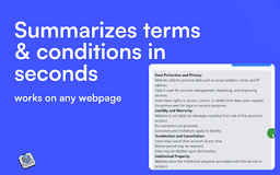 T&C Reader - Chrome Extension
