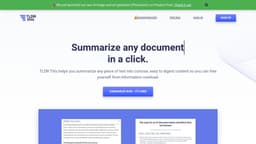 TLDR This - Article Summarizer & Online Text Summarizing Tool