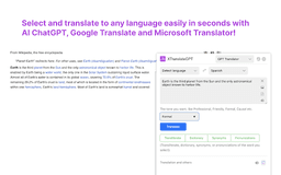 AI Translator Hub - Chrome Extension