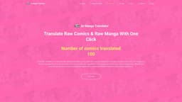 AI Manga Translator