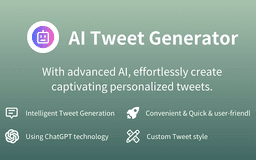 AI Tweet Generator - Chrome Extension