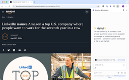 Amazon Q Business - Chrome Extension
