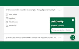 AskCuddy - Chrome Extension
