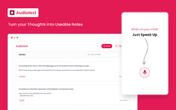 Audiotext AI - Chrome Extension