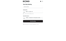 BOND v1 - Chrome Extension