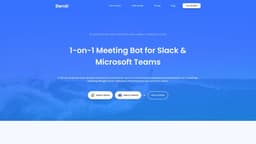 1-on-1 Meeting Bot for Slack & Microsoft Teams