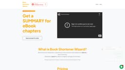 Book Shortener Wizard