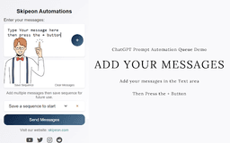 ChatGPT Prompt Automation Queue - Chrome Extension