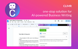Climr - Chrome Extension