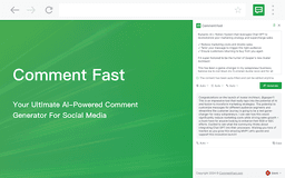 Comment Fast - Chrome Extension