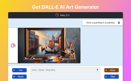 DALLE Art Generator - Chrome Extension