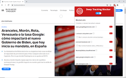 Deep Tracking Blocker - Chrome Extension