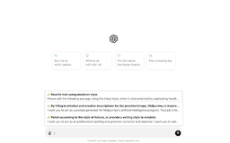 ChatGPT Prompt Assistant - Chrome Extension