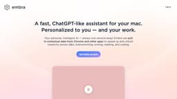 Embra - The AI assistant for teams & professionals