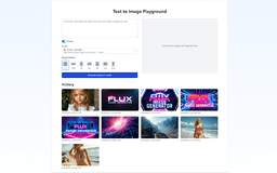 Flux Image Generator - Chrome Extension