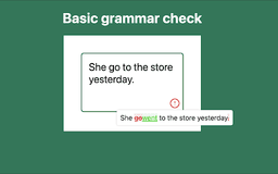 Smart Grammar Check - Chrome Extension