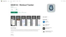 GEAR - Workout & Meal Tracker